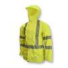 Radians Hi-Vis Ladies Lightweight Rain Jacket-Grn-L RW12L-3ZGR-L